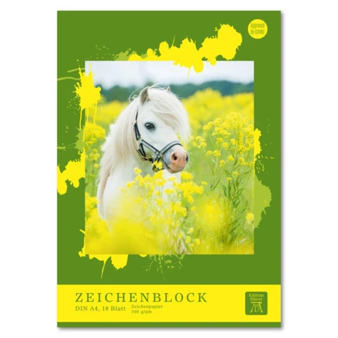 Zeichenblock Edition Dürer A4, 18 Blatt