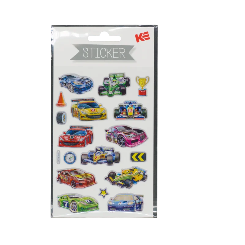 Sticker 3D Autos