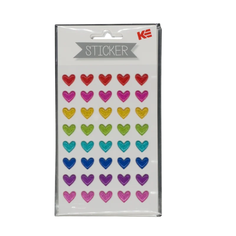 Sticker 3D Herzen