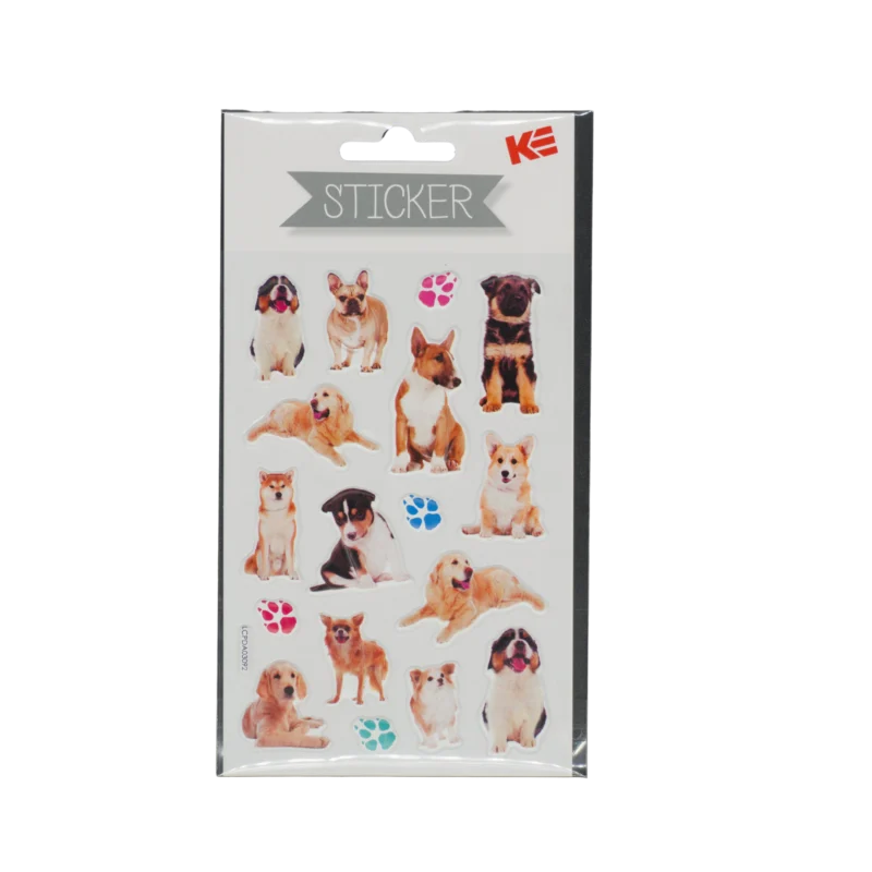 Sticker 3D Hunde