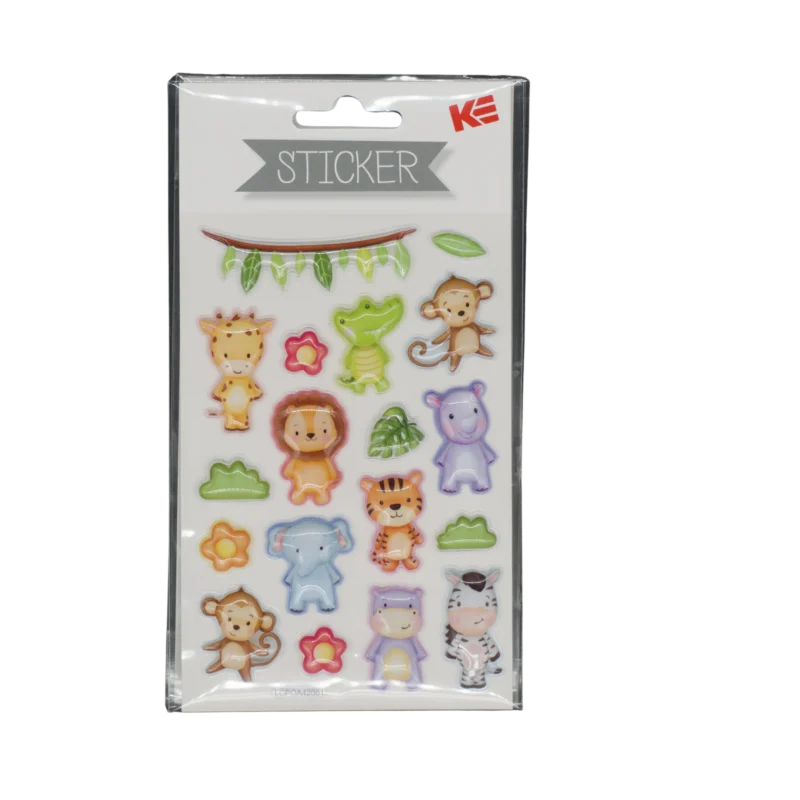 Sticker 3D Tierchen