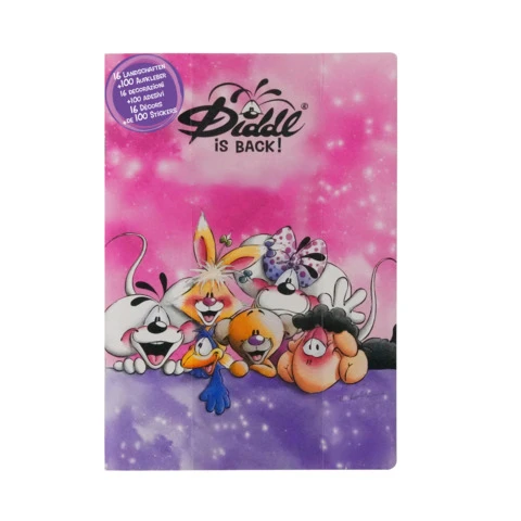 DIDDL Notizbuch mit Stickern A5