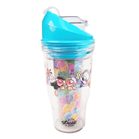 DIDDL Trinkbecher Crunch Cup blau - WARIMEX
