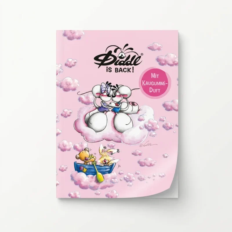 DIDDL Notizblock mit Duft rosa A6