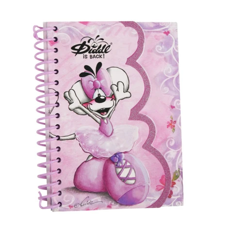 DIDDL Notizbuch lila A6 - WARIMEX