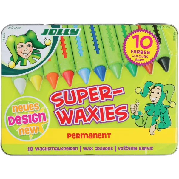 Wachsmalkreiden 10 Stück Classic JOLLY