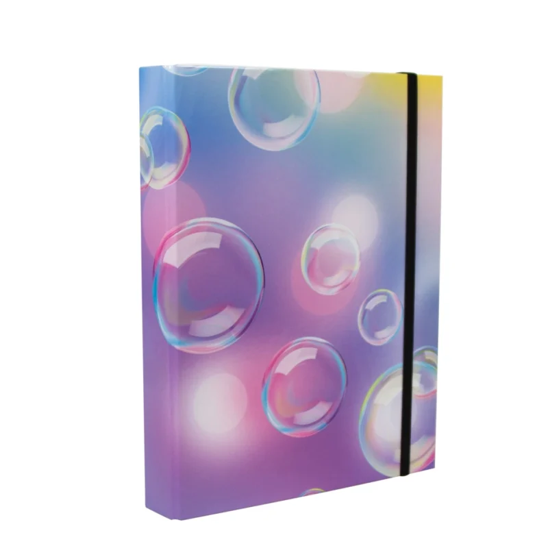 Heftbox A4 Kids rosa/violett Seifenblasen - DONAU