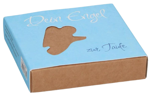 Geschenkset - Dein Engel zur Taufe (hellblau)