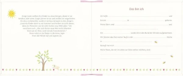 Eintragalbum - Meine Taufe – Bild 2