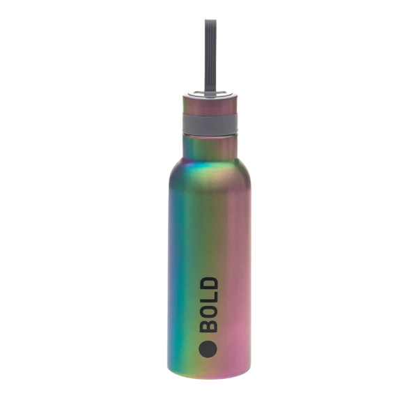 Trinkflasche Rainbow Edelstahl BOLD