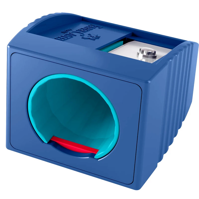 Bleistiftspitzer Grippy blau Faber-Castell