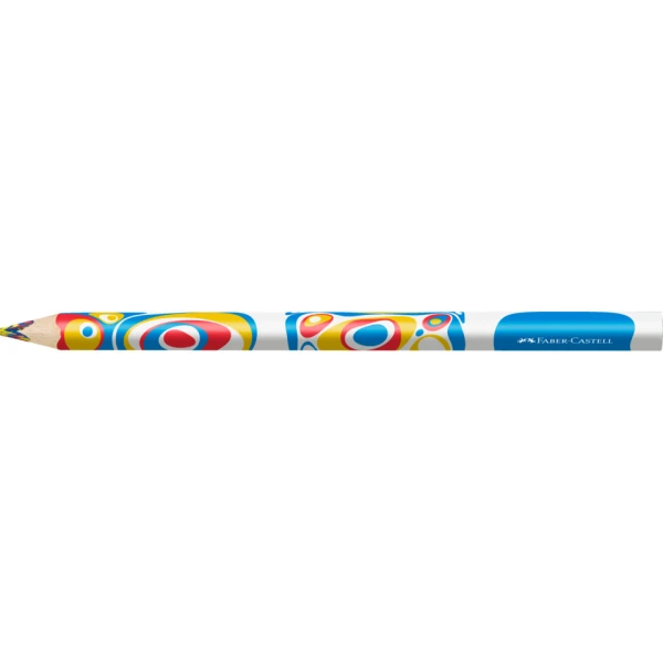 Farbstift Jumbo Grip rot, blau, gelb FABER-CASTELL
