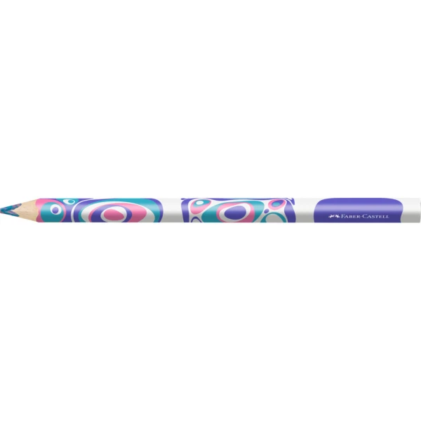 Farbstift Jumbo Grip türkis, rosa, flieder FABER-CASTELL