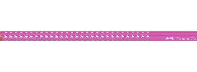 Bleistift Sparkle Aurora rosa Faber Castell