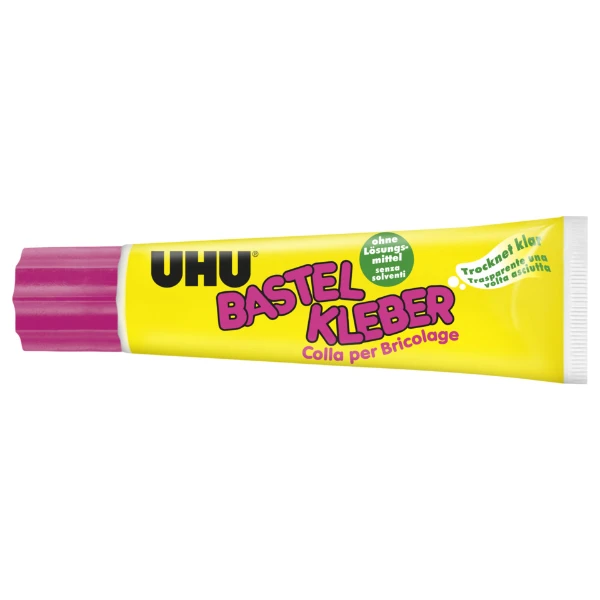 Bastelkleber 90g lösungsmittelfrei transparent UHU