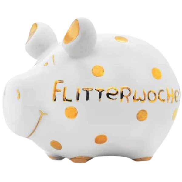 Sparschweindose Schwein - Flitterwochen