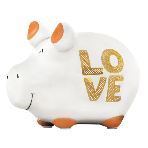 Spardose Schwein - Love