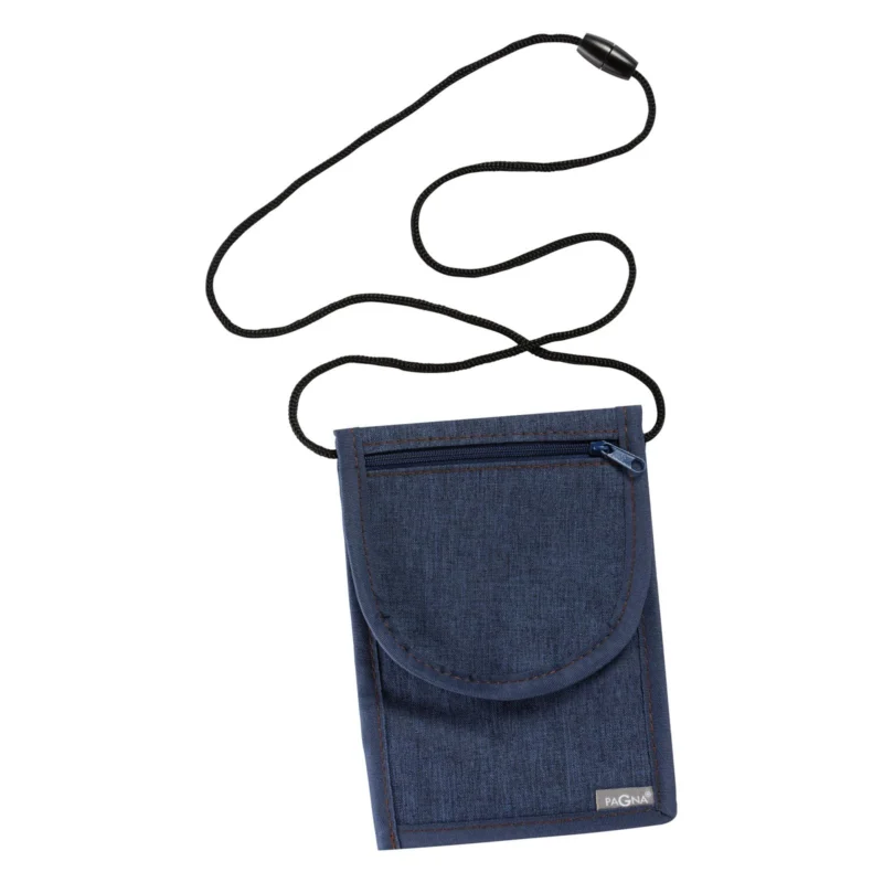 Brustbeutel mit Handytasche Denim Blau PAGNA