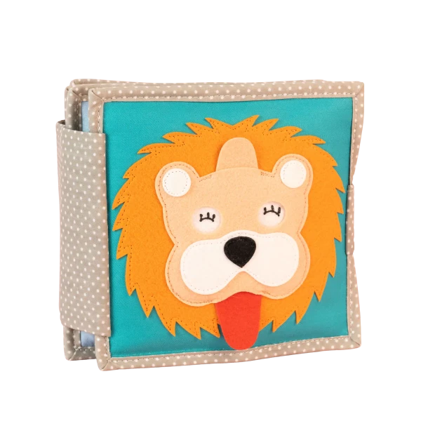 Dösender Löwe Mini Quit Book - 6 Seiten