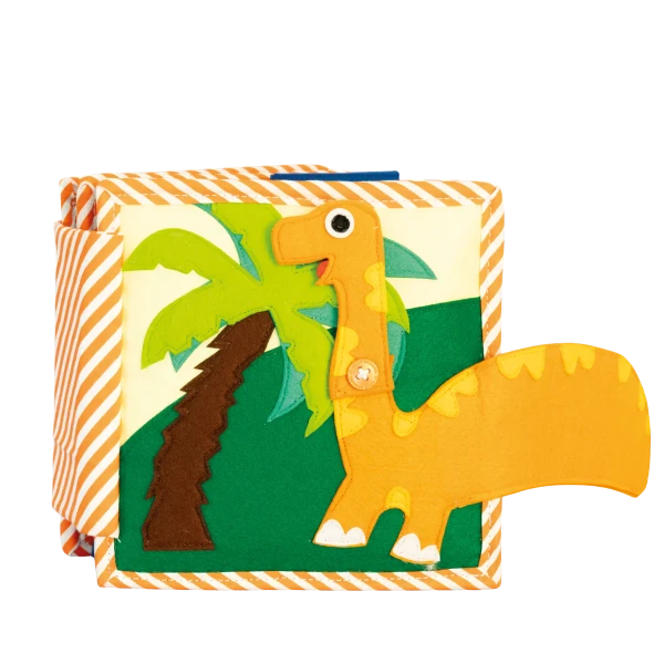 Dinofreunde Mini Quiet Book - 6 Seiten