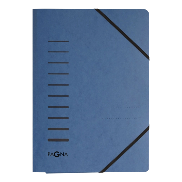 Gummizugmappe A4 Blau