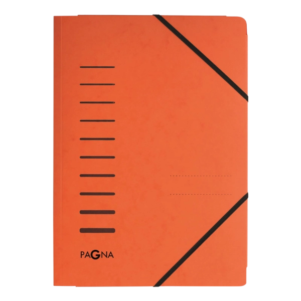 Gummizugmappe A4 orange