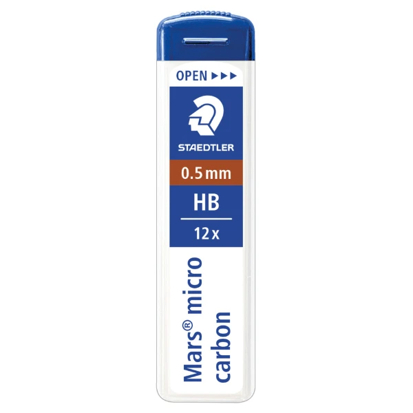 Feinmine 0,5 HB 12 Stück STAEDTLER 250 05-HB