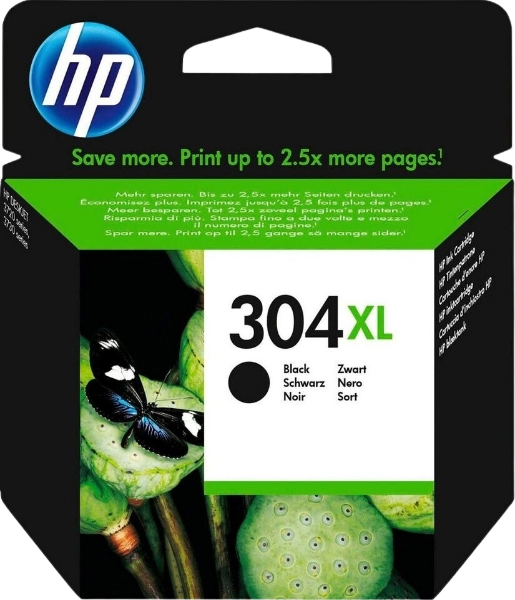 Original HP Tintenpatrone Nr. 304XL black