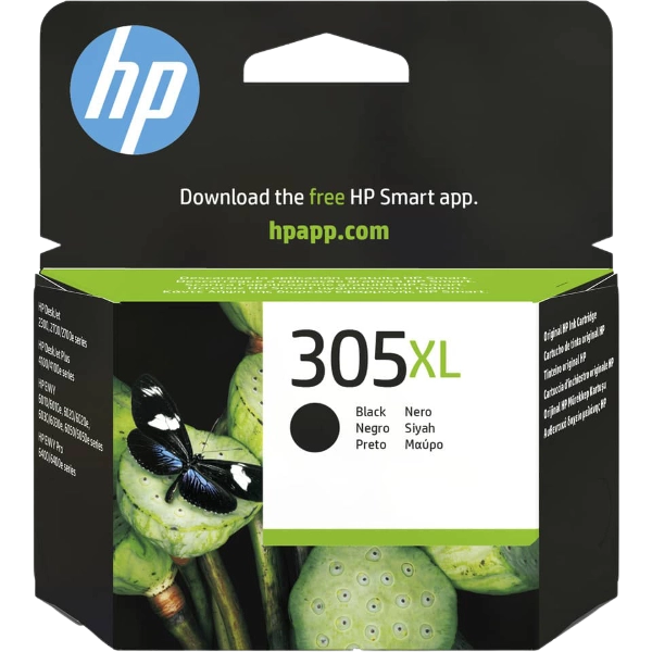 Original HP Tintenpatrone Nr.305XL Black