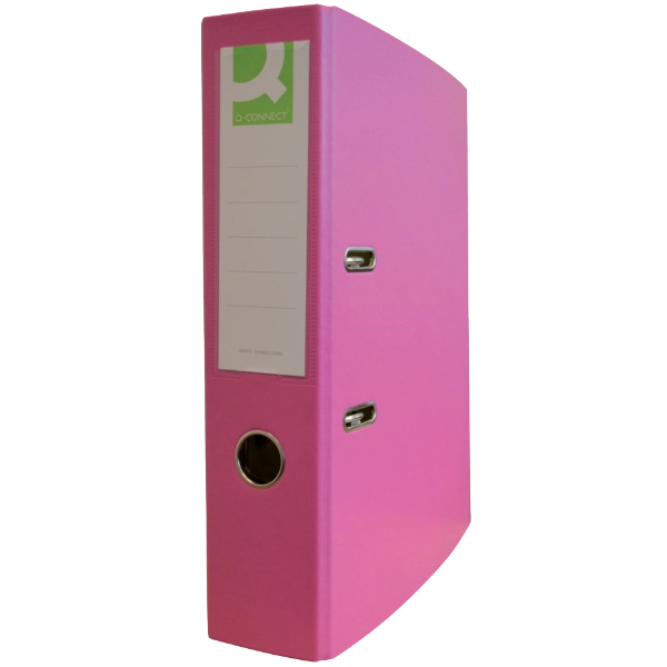 Ordner PP A4 7,5cm pink 105129 Q-CONNECT KF01870