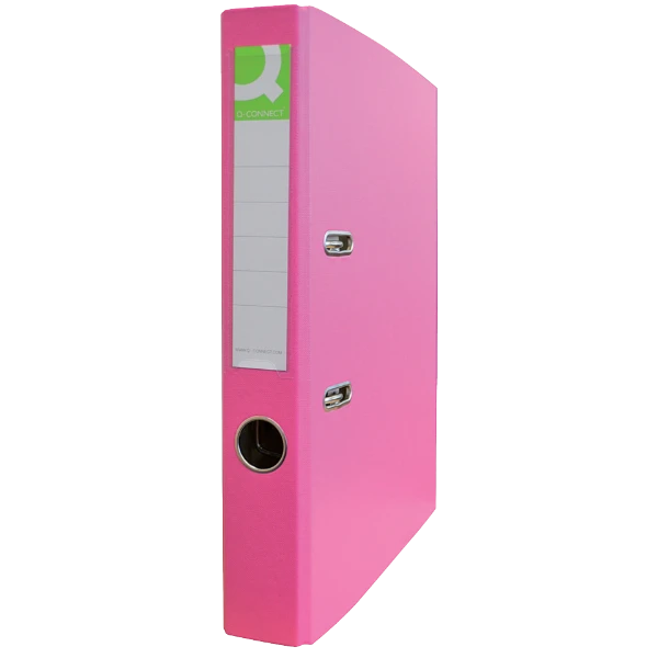Ordner PP A4 5cm pink 105139 Q-CONNECT KF01879